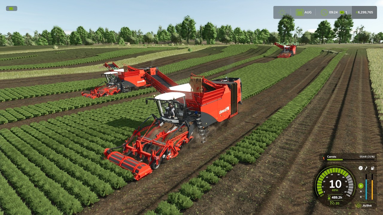 MASSIVE CARROT HARVEST | Farming Simulator 25 | Multiplayer | Zielonka | Episode 1