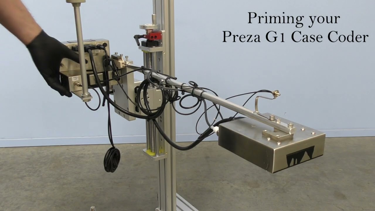 How to Prime your Preza G1 Case Coder