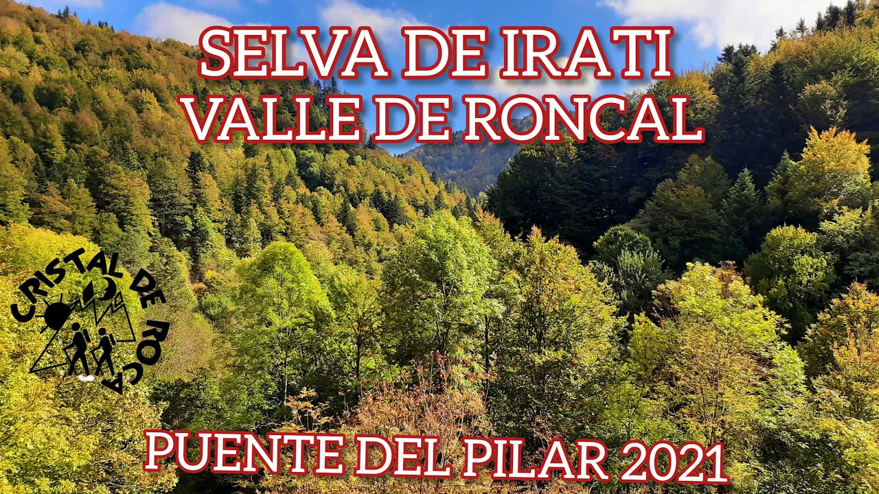 SELVA DE IRATI, VALLE DE RONCAL, PUENTE DEL PILAR 2021, CRISTAL DE ROCA
