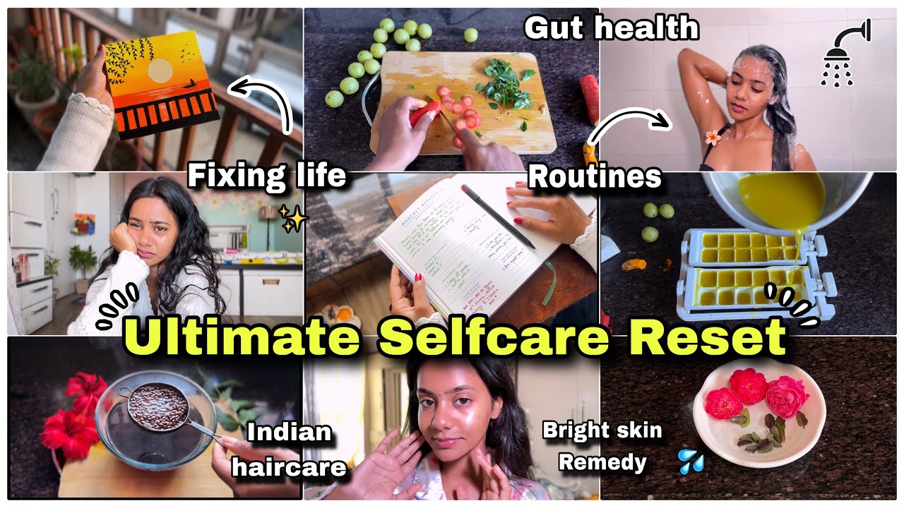 Ultimate Selfcare Reset ✨👀🌸💦 gut health, bright skin, fixing life …
