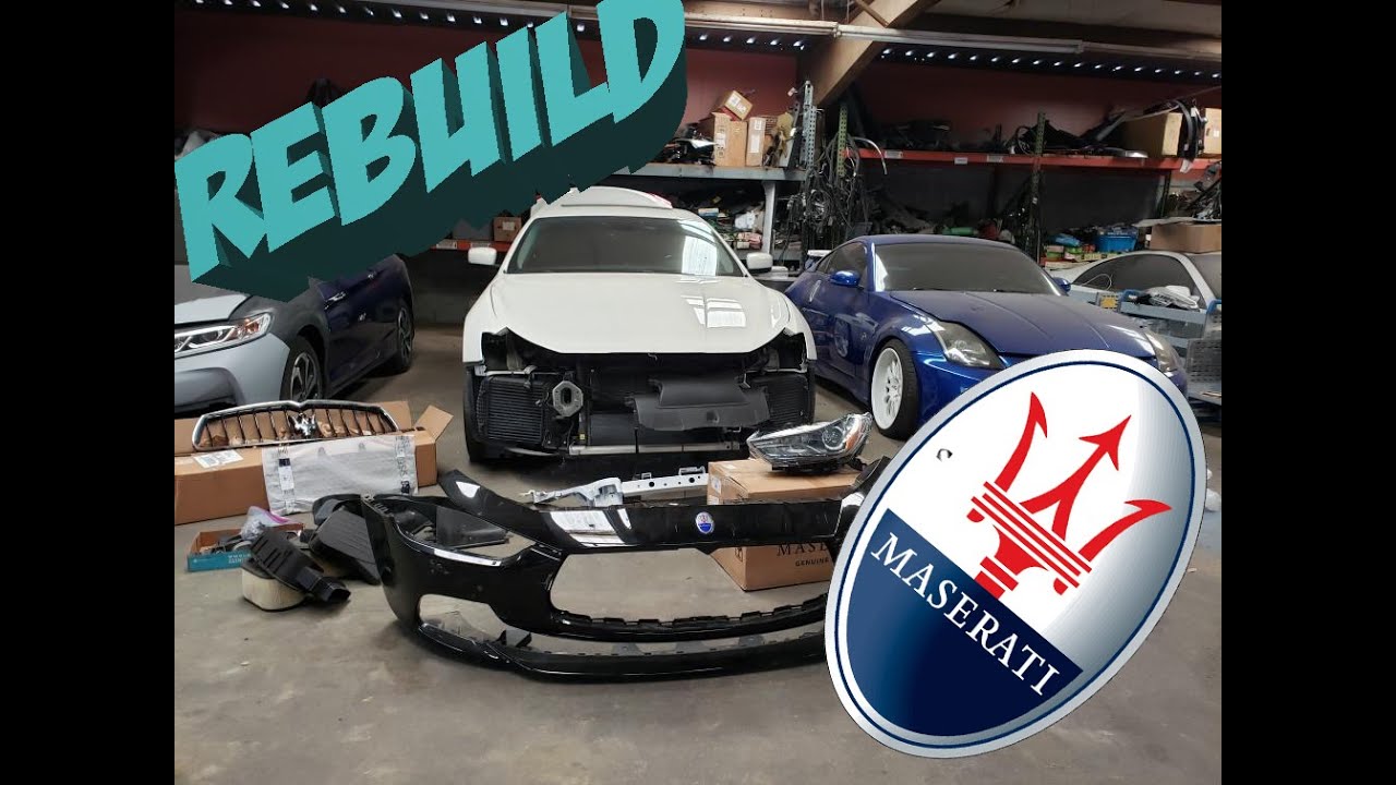2015 Maserati Ghibli Rebuild Part 2..