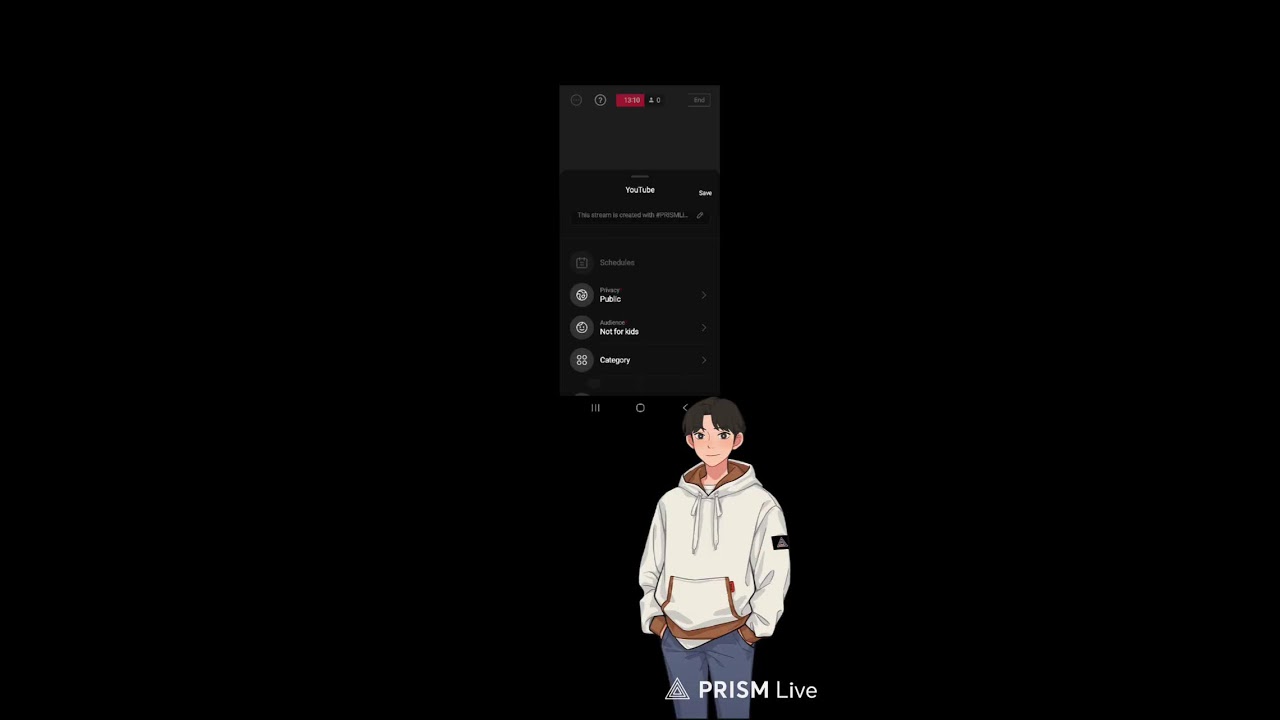 Live streaming of GAMER S82