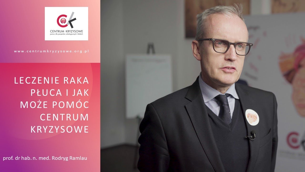 Leczenie raka płuca i jak może pom&oacute;c Centrum Kryzysowe &ndash; odpowiada Prof. Rodryg Ramlau