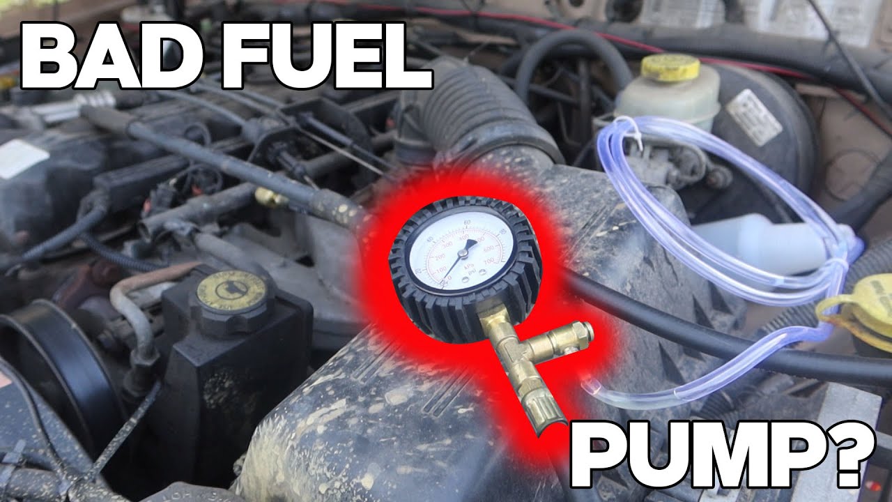 How To Do A Fuel Pressure Test Jeep Cherokee
