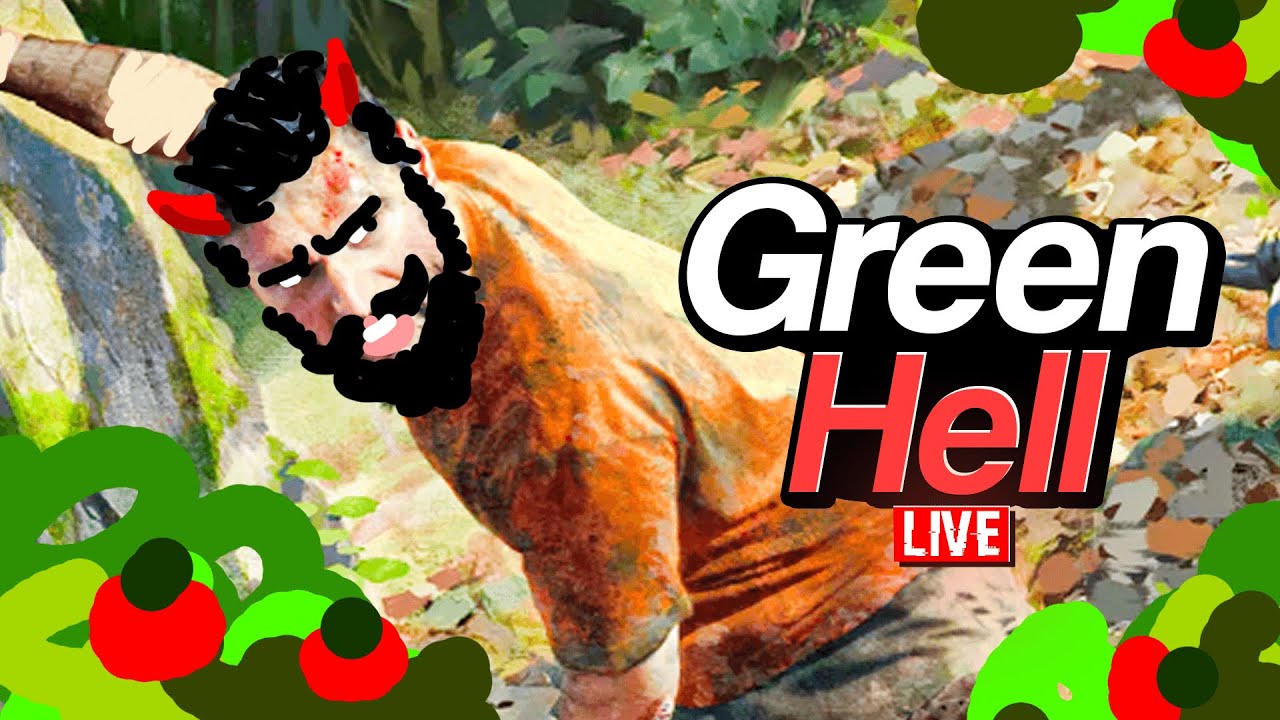 Surviving the Deadliest Jungle | Green Hell Gameplay LIVE 🌿🔥