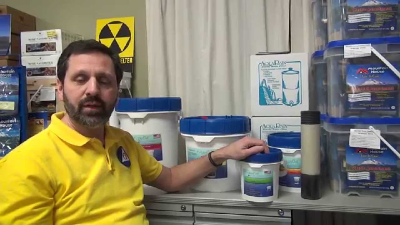 AquaPail, treat water from unthinkable to drinkable!