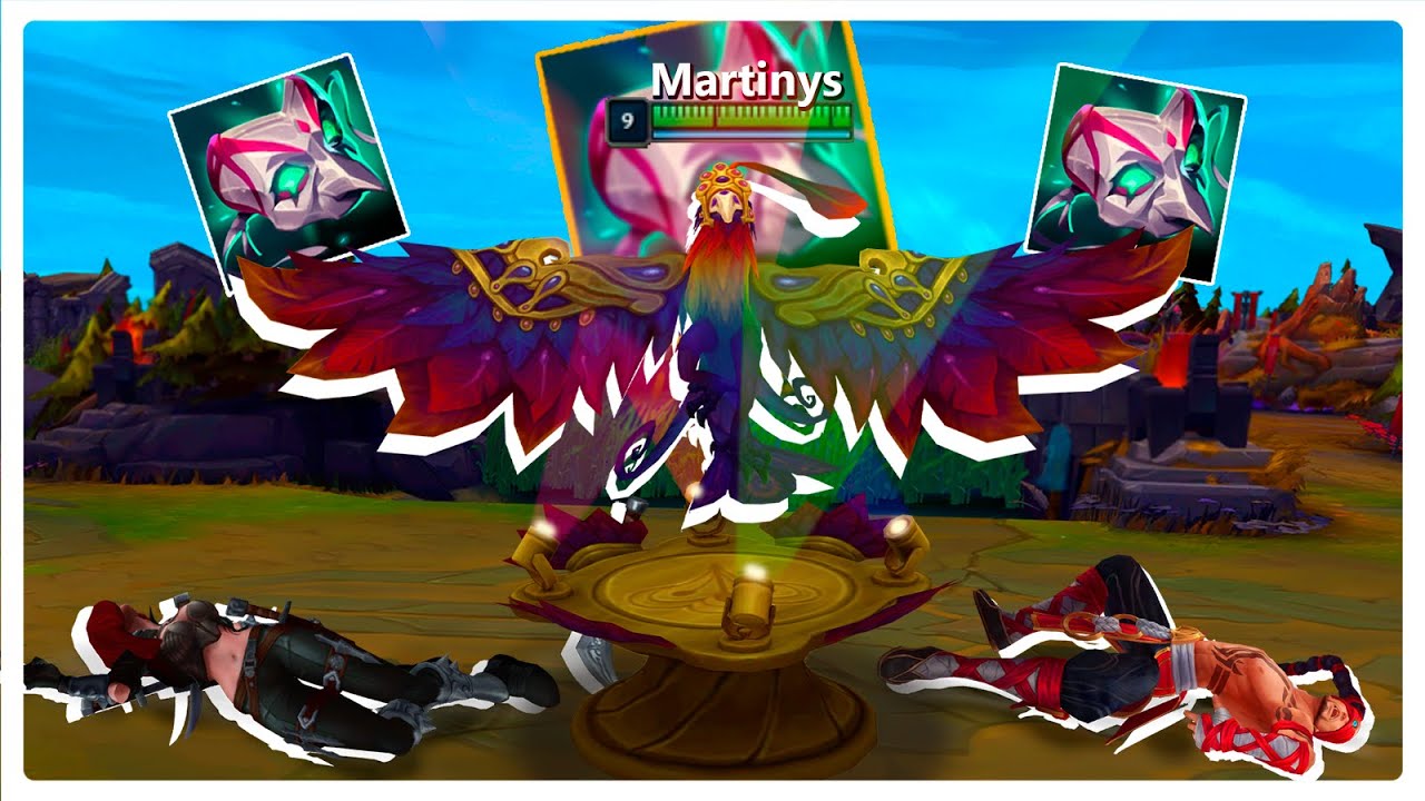 A Nova BUILD SECRETA Dos MAGOS ! ( Anivia Mascarada )