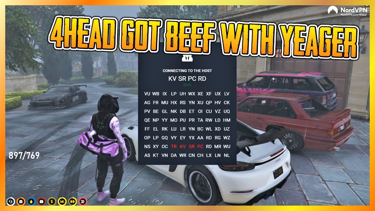 4HEAD Presses Yeager And Steals His Cars | NoPixel GTA RP