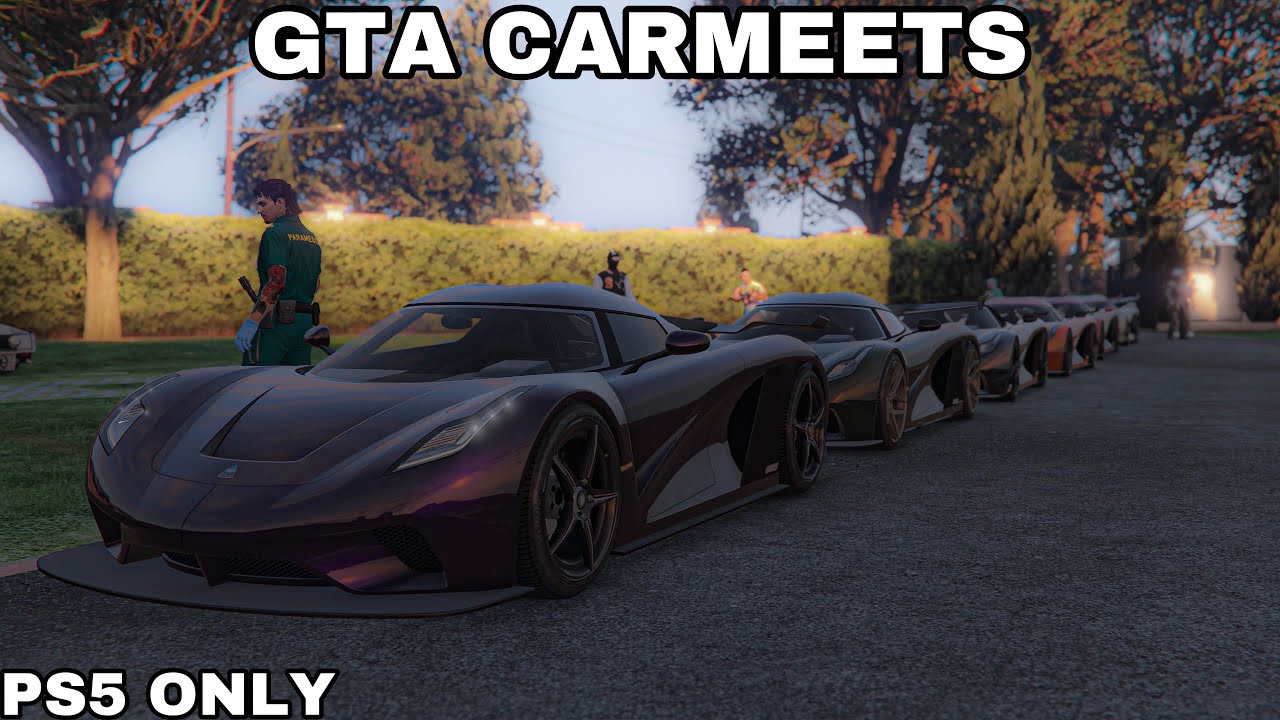 GTA 5 CARMEET | PS5 EDITION ✌️ CLEAN CARS