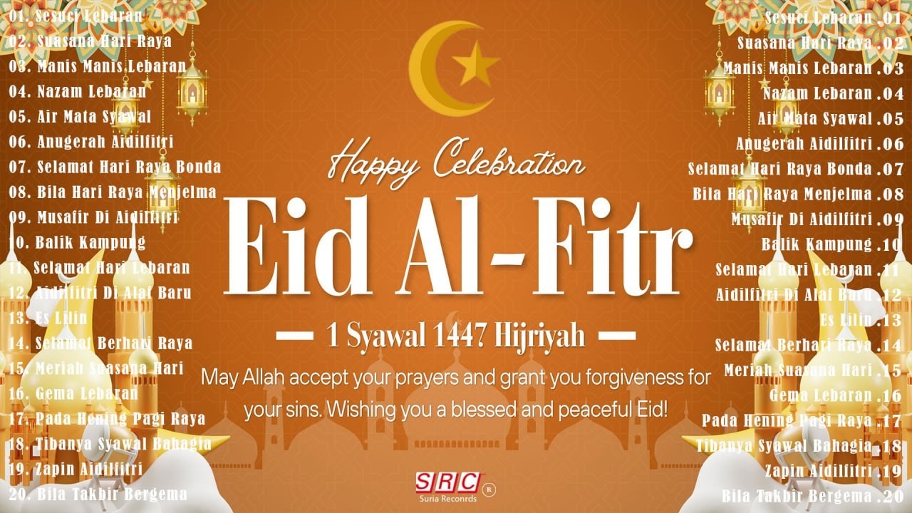 Himpunan Lagu Raya 2026 🧨 Selamat Hari Raya Aidilfitri - Koleksi Lagu Raya Evergreen Sepanjang Zaman