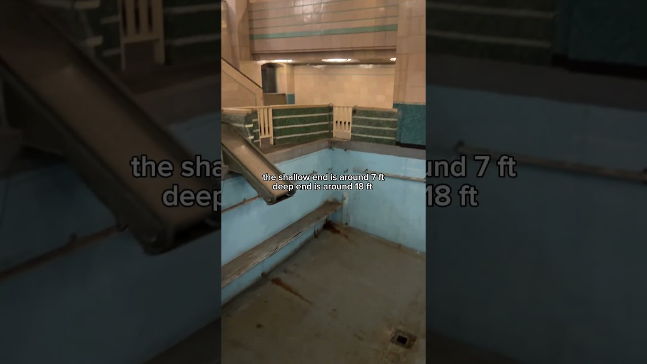 Queen Mary&rsquo;s first class pool is spooky as heck #paranormal