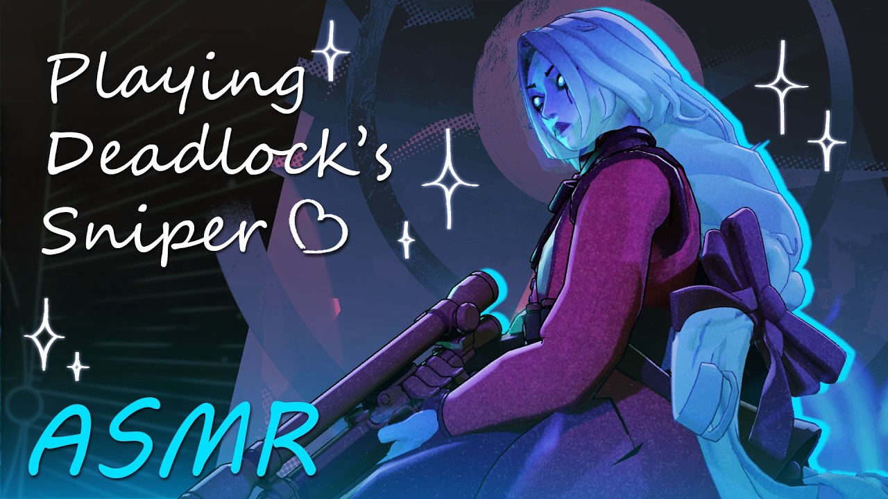 Deadlock ASMR ⋆˙⟡ whispered Vindicta gameplay ♡ handcam ♡ whispering, keyboard & clicking sounds