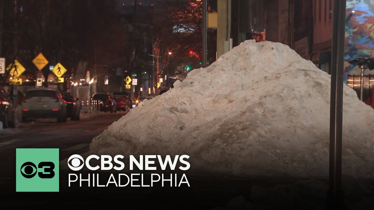 Watch live: Philadelphia discussing paid work program to help clear snow after major storm