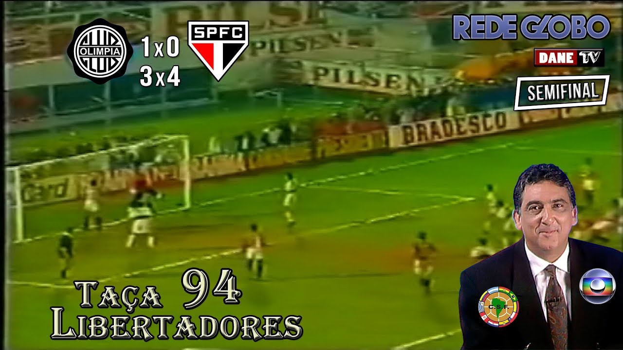 Libertadores 1994 - Olimpia (3) 1x0 (4) São Paulo