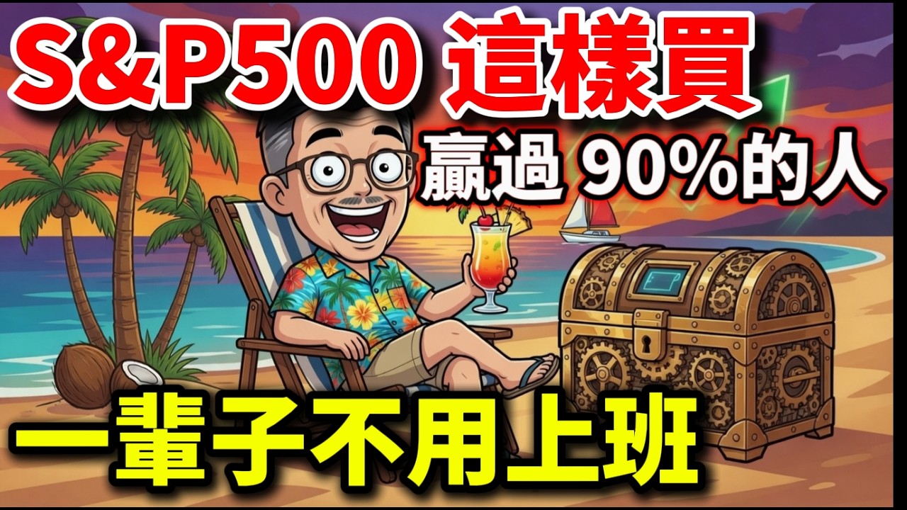 別再瞎買 S&P 500！揭秘贏過 90% 人的「退休提款系統」，靠它吃喝 50 年！