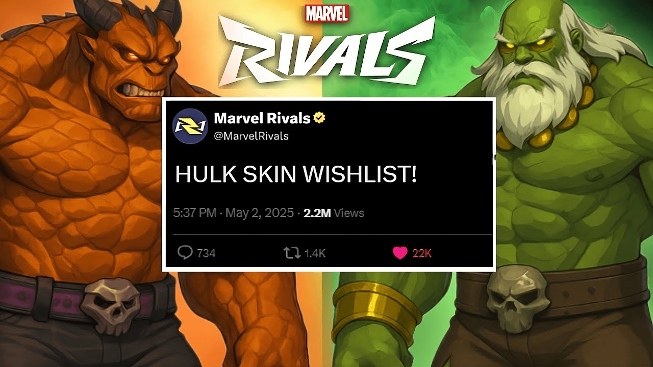 Skins We NEED for HULK in Marvel Rivals!