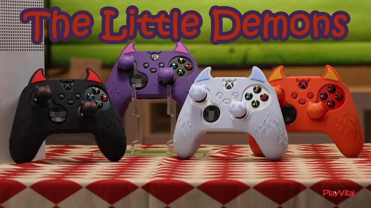 PlayVital Xbox Series X/S Controller Little Demon Silicone Skin Cover
