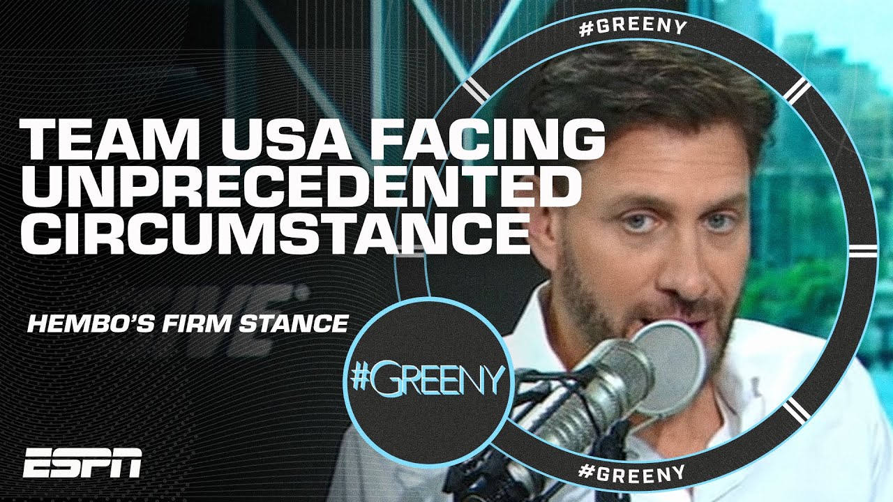 RESENTMENT? JEALOUSY? 🤔 Greeny's torn by Caitlin Clark's omission from Team USA | #Greeny