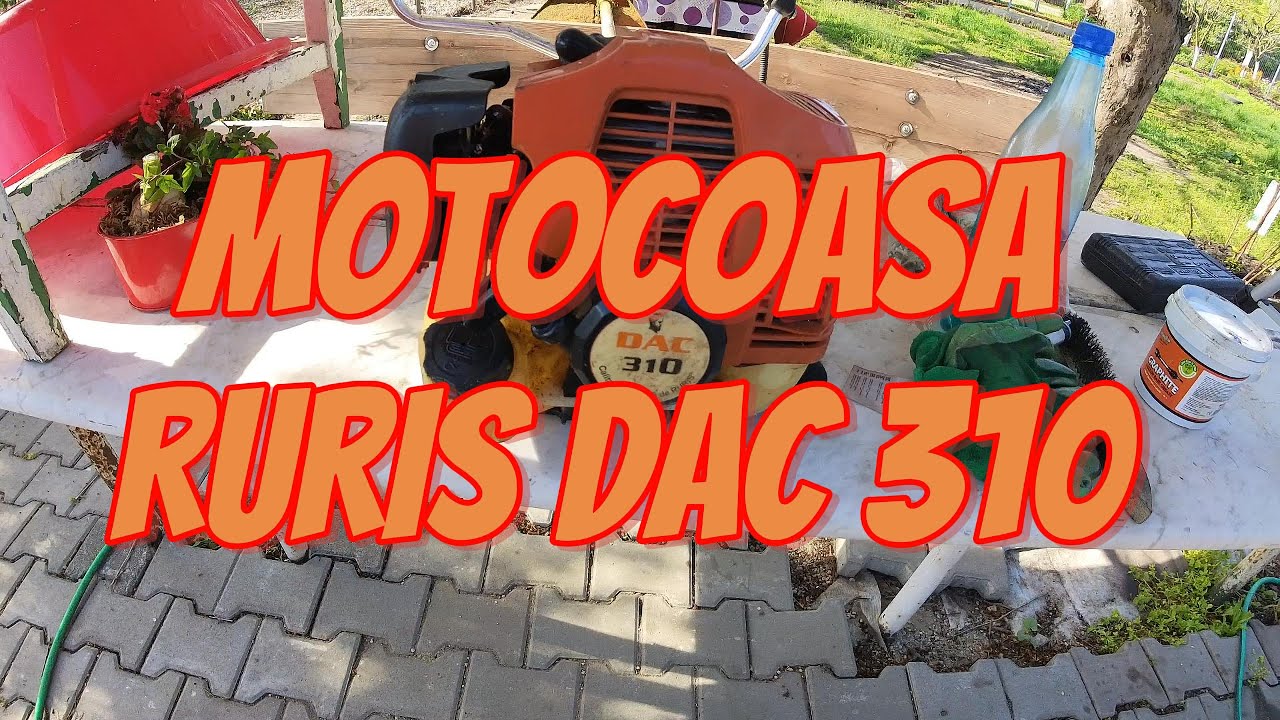 Intretinere si folosire Motocoasă RURIS DAC 310 (2.5CP)