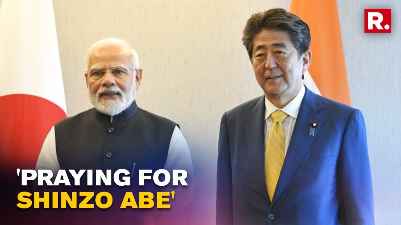 PM Modi Expresses Concern Over Attack On Shinzo Abe; 'Deeply Distressed By Attack On My Dear Friend'
