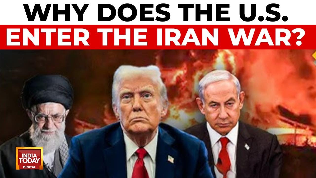 US Launches Direct Strikes On Iran's Nuclear Sites: Fordow, Natanz, And Isfahan Hit | India Today