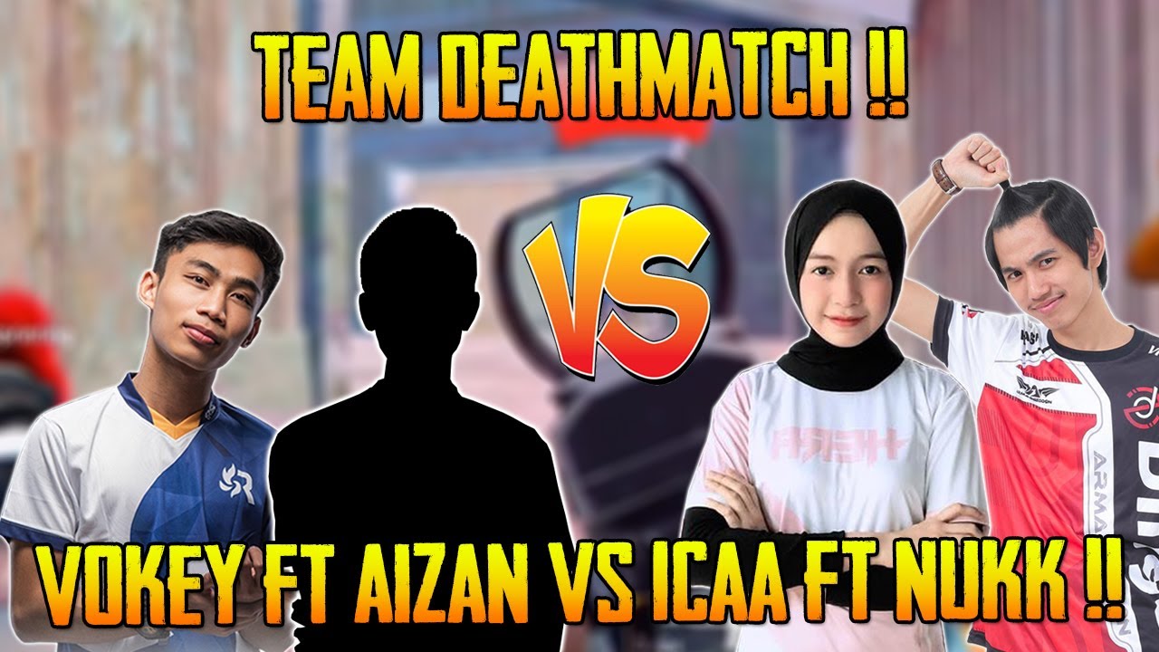 Vokey Ft Aizan VS Icayang Nukk Team Deathmatch | Vokey Gameplay | Pubg Mobile