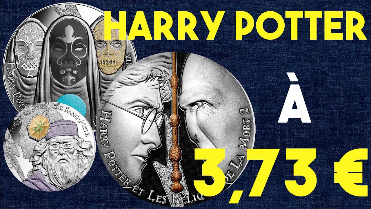 💰 3,73 euro ! les  pièces en argent de 10€ collection harry pottter !