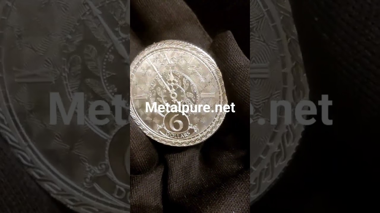 MONEDA 1 ONZA PLATA . 9999  31,10 GRAMOS 24kl.