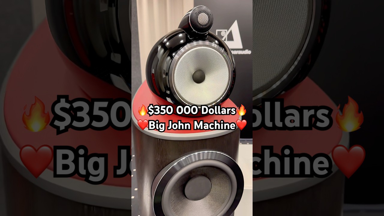 Big John Machine за 350 000 долларов 🔥 Аудиофильские стереоколонки B&W Abbey Road за 70 000 долла...