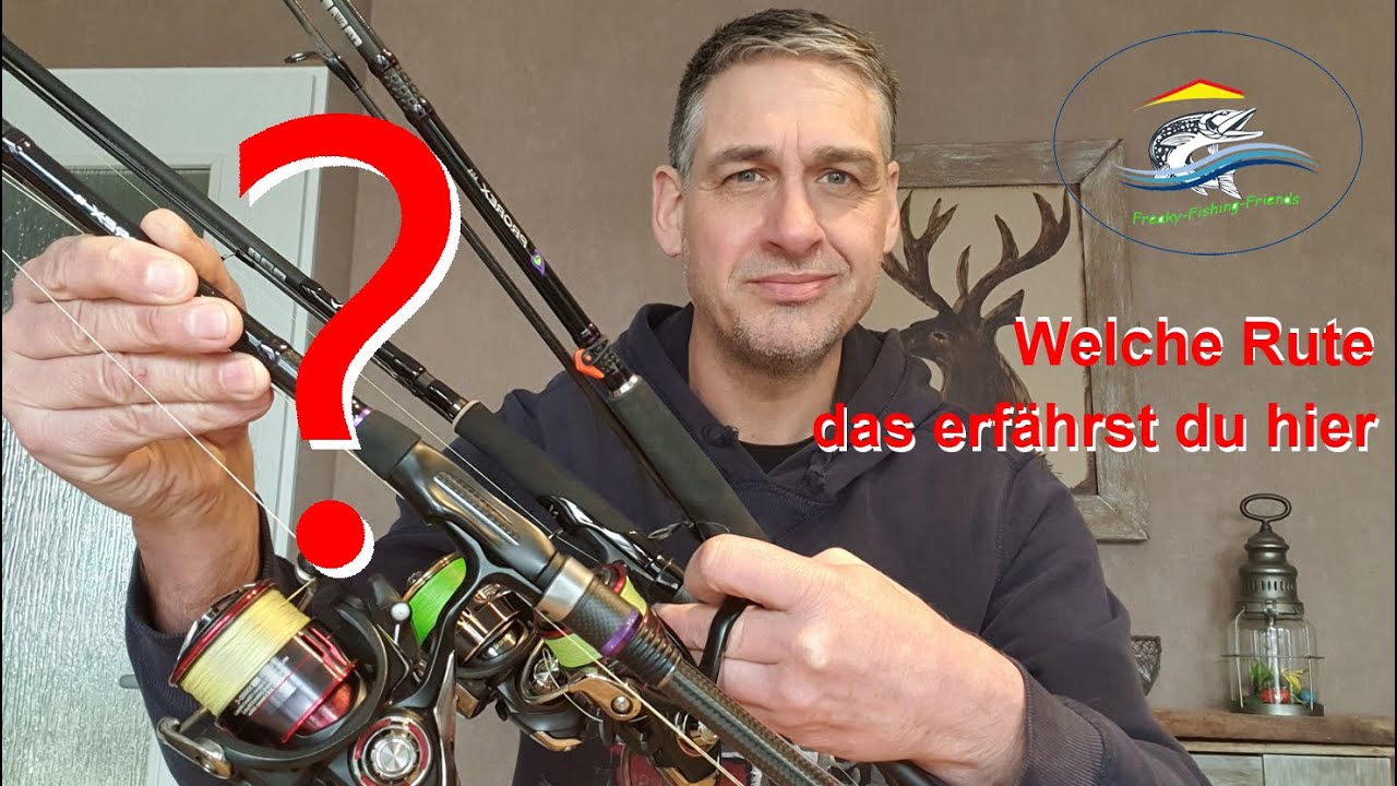 🤔 Welche Rute ⁉️Hecht Barsch oder Zanderrute ▶️ hier zeige ich euch wo es drauf an kommt.