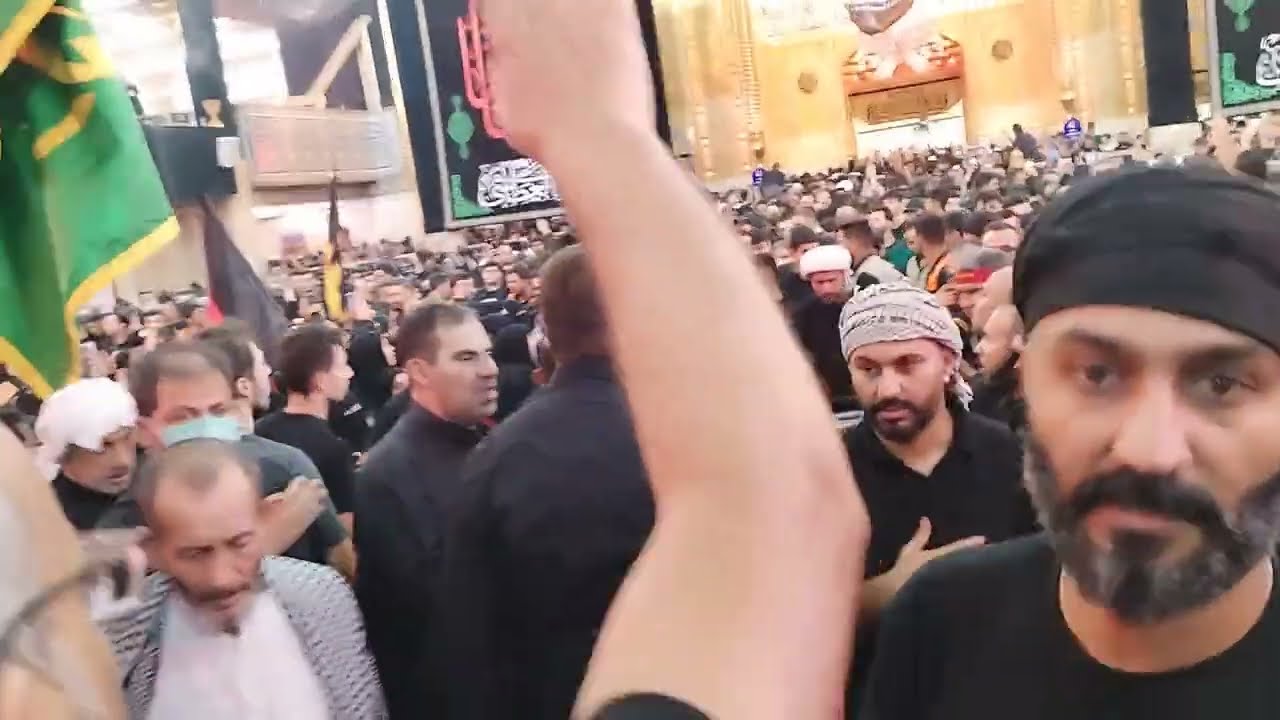 موكب القطيف بين الحرمين كربلاء المقدسة 