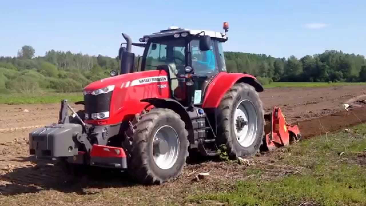 Massey Ferguson 7624 + Seppi Multiforst mulcher