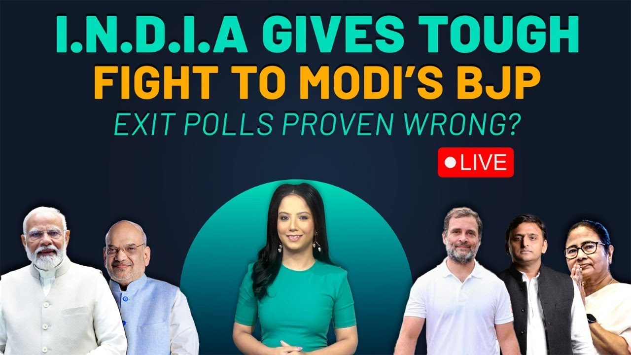Lok Sabha Polls Counting Decoded: BJP Hovers Around Majority Mark, INDIA Bloc Gives Tough Fight