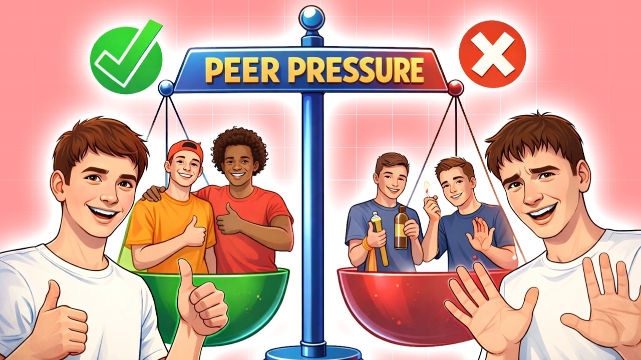 How to handle Peer Pressure as a Teenager | Positive Peer Pressure vs Negative Peer Pressure