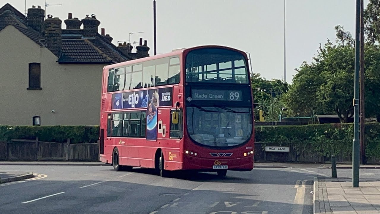 Full Route Visual | London Central Route 89: Slade Green to Lewisham Station | WVN11 (LK59FEO)