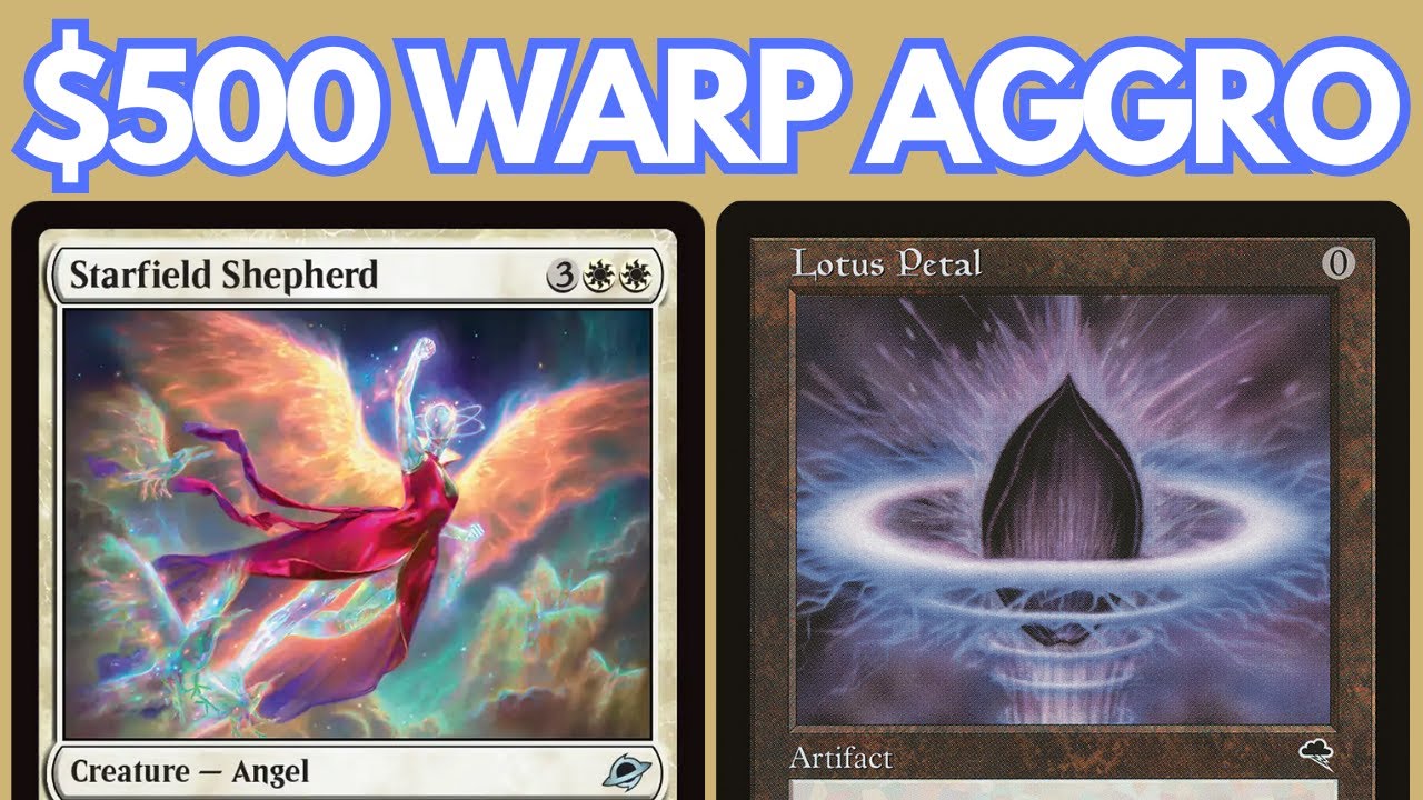 FAIREST OF THE FAIR! Legacy Mono White Warp Aggro with NO RESERVE LIST ft. Lotus Petal. MTG League