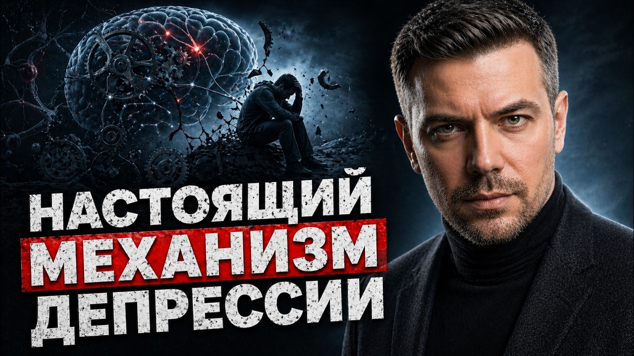 НАСТОЯЩИЙ МЕХАНИЗМ ДЕЙСТВИЯ ДЕПРЕССИИ ЧЕЛОВЕКА