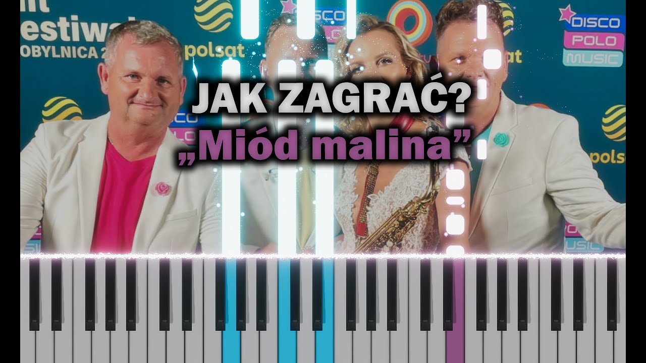 Mig - Miód Malina 🎹 Piano Tutorial | Nuty | 🔥 ŁATWE 🔥