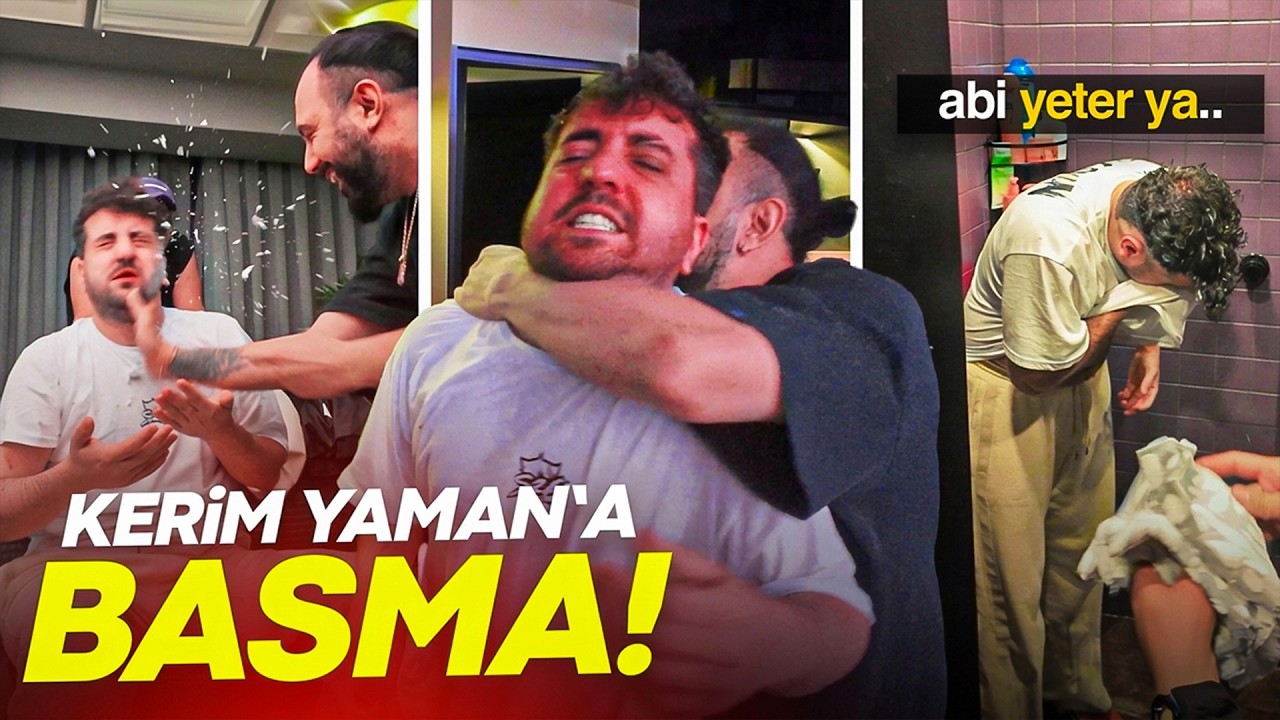 KERİM YAMAN'A B&Uuml;Y&Uuml;K KIŞKIRTMA! 😮 SA&Ccedil;LARINI KESTİK?! (AŞIRI SİNİRLENDİ!)