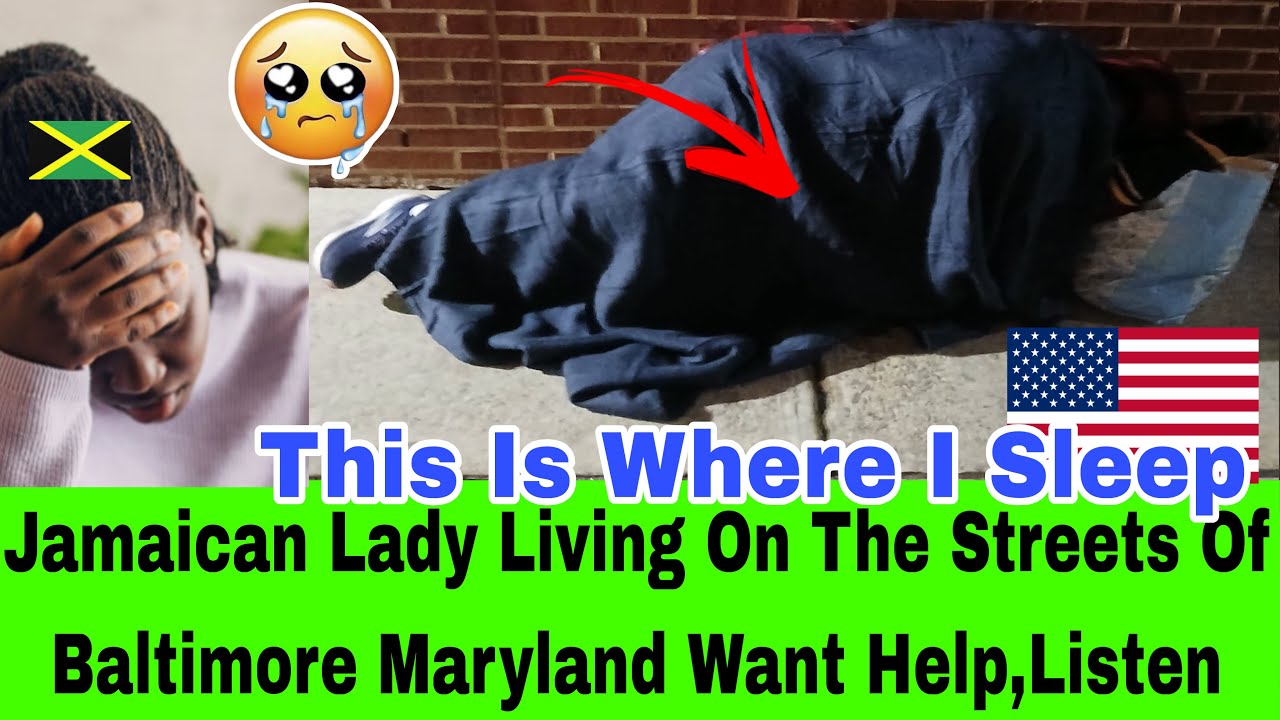 JAMAICAN LADY IN AMERICA LIVING ON THE STREETS SEEK HELP TO COME BACK TO JAMAICA ,LISTEN