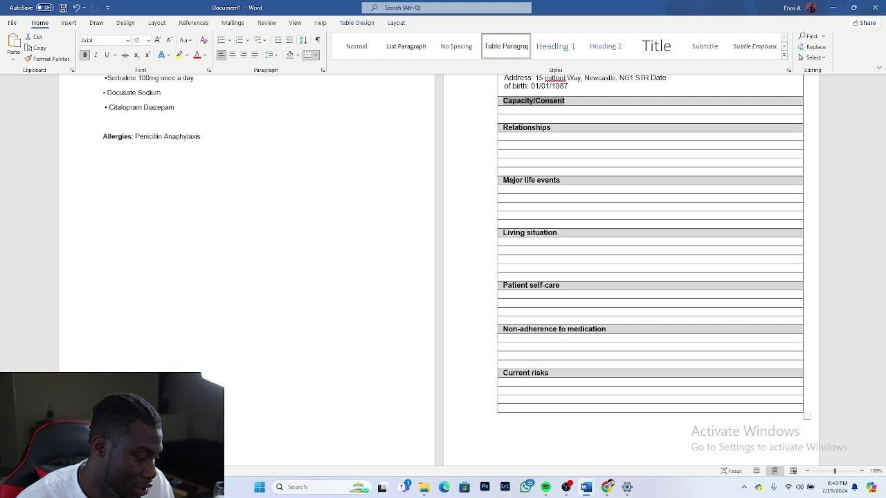 LIVE SESSION MANIA PHASE ASSESSMENT STATION IN THE MENTAL HEALTH NURSING OSCE