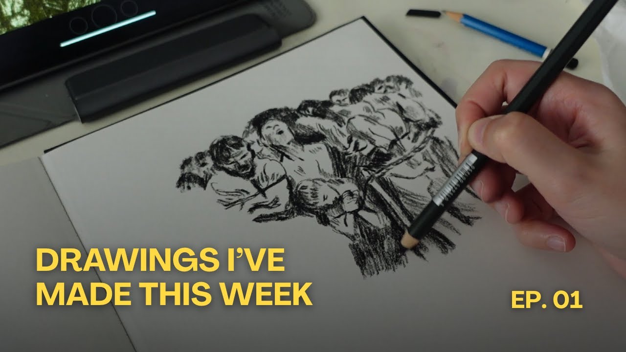 Drawings I've made this week | Ep. 01