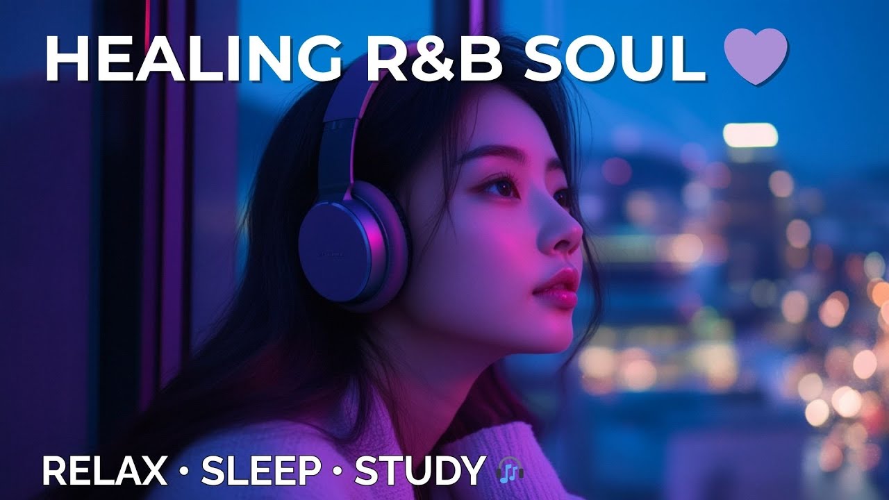 Healing R&B Soul 🌙 Soft Female Vocals to Relax, Study, and Sleep | Chill Vibes 2025