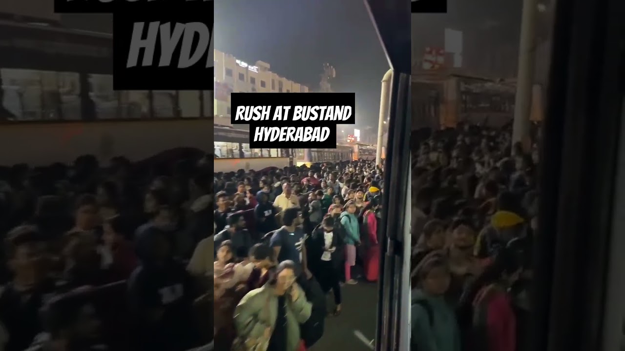 Full Rush At Hyderabad Bustands #sankranthi #kphb #sankranti #hyderabad #hyderabadcity #andhra
