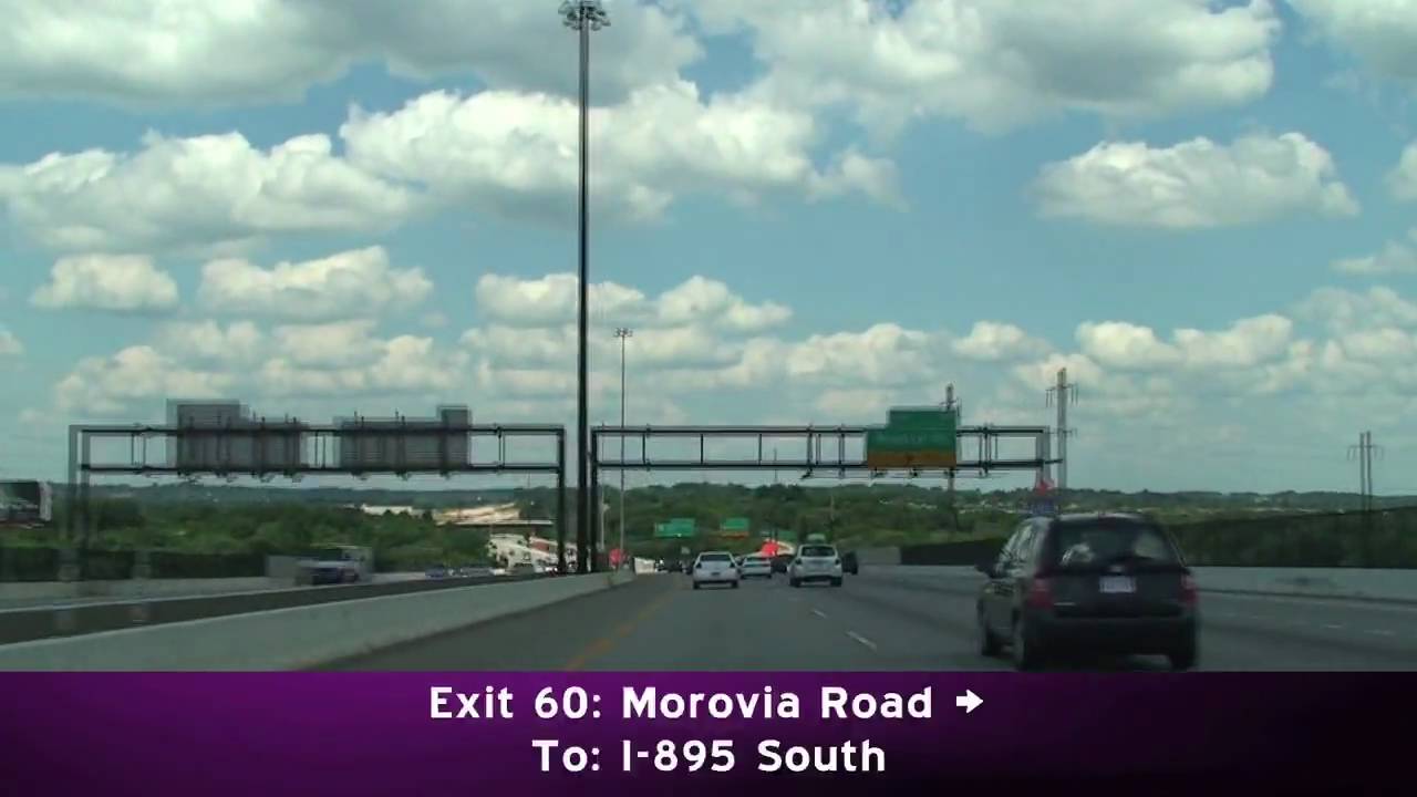 I-95 North: Baltimore, Maryland