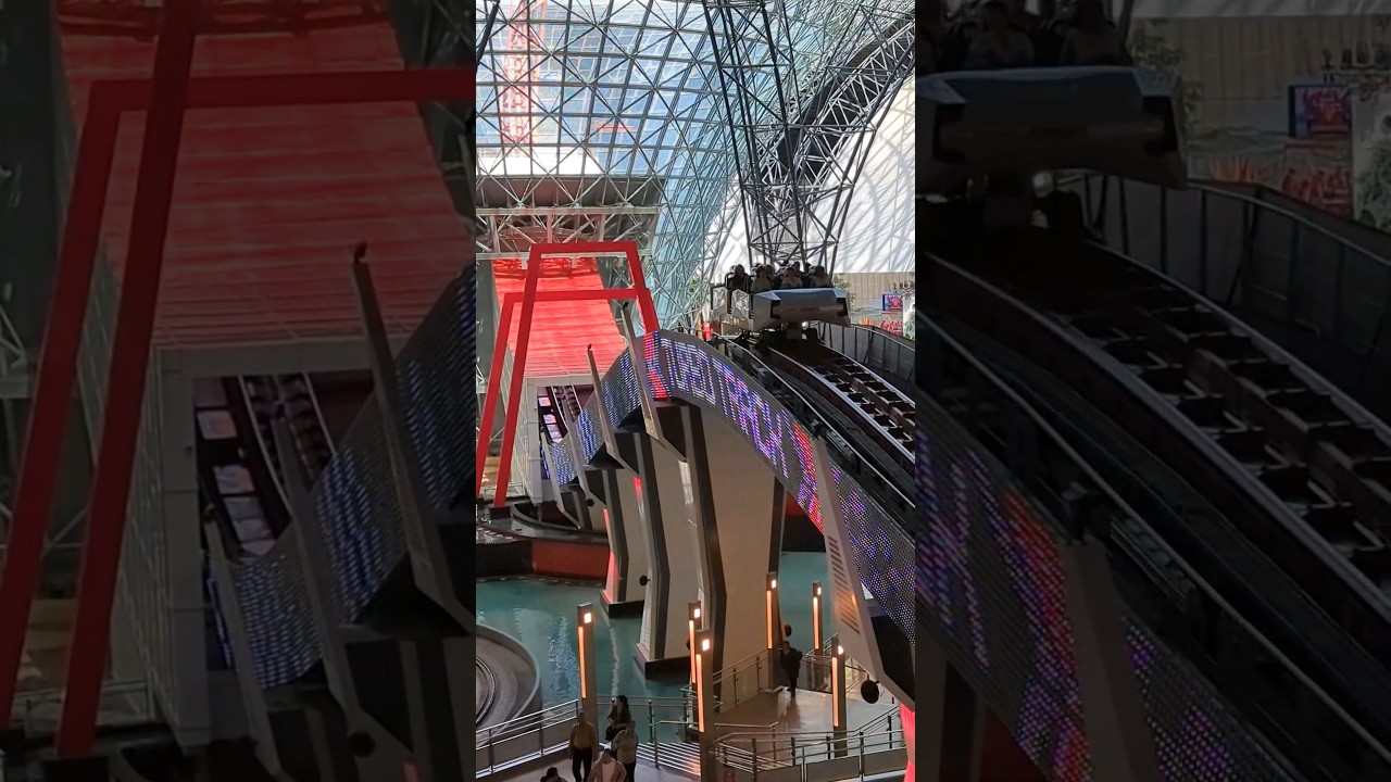 Turbo Track at Ferrari World Abu Dhabi | #ferrariworld #shorts