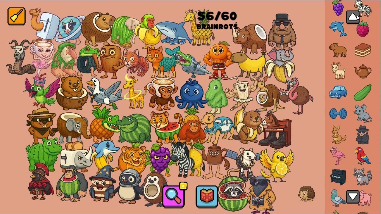 How I Unlocked ALL 60 Brainrots in Brainrot Craft!