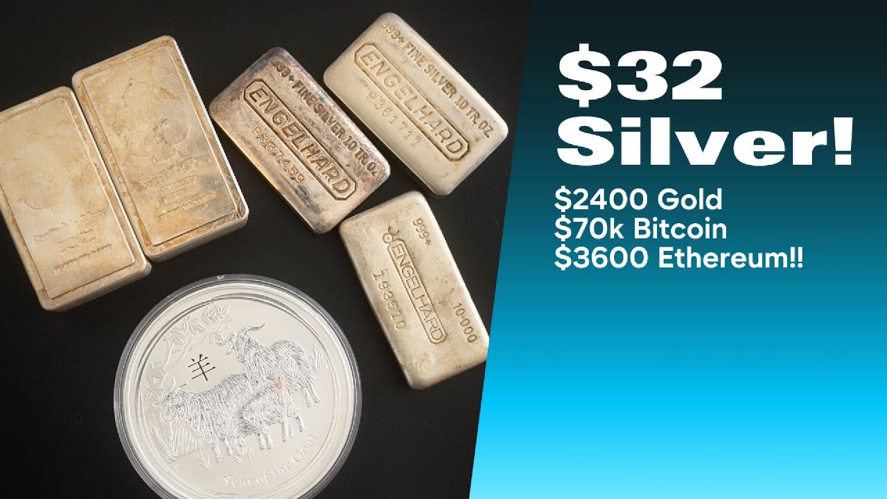 $32 Dollar Silver?! $2400 Gold? Should you Buy?