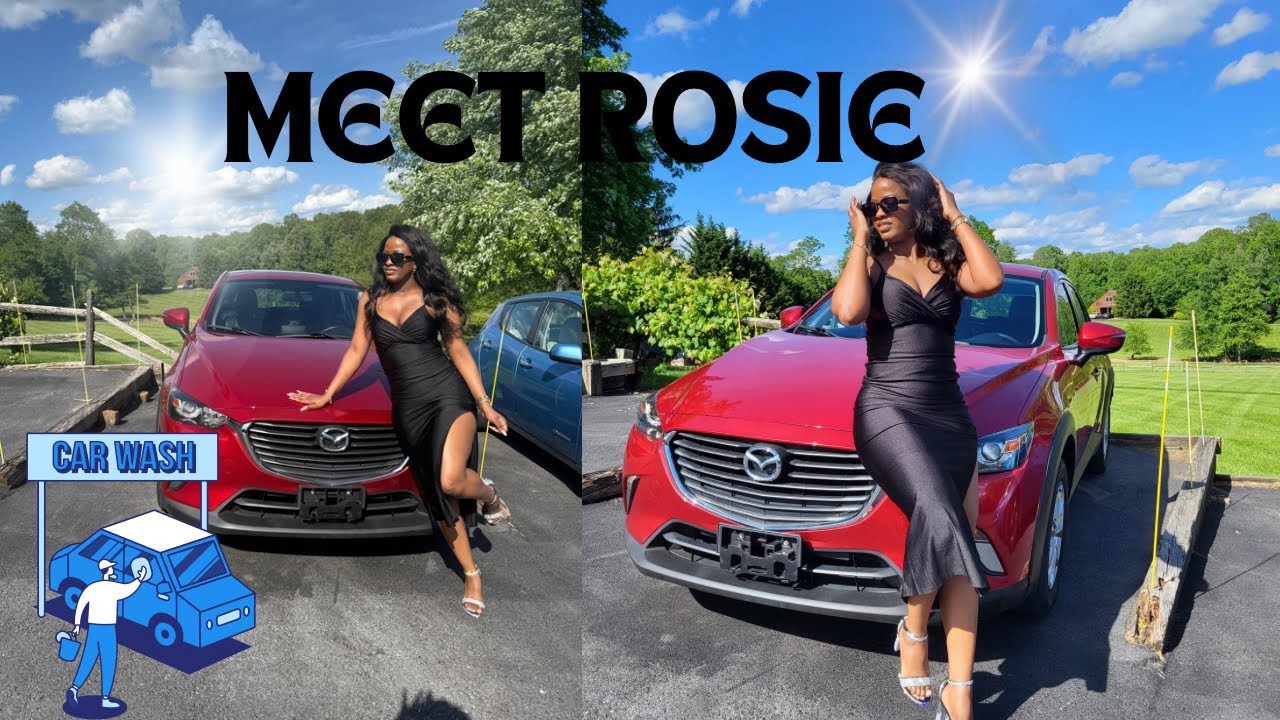 Glossy Beginnings 🧼 A First-Car Wash Ritual❤️✨