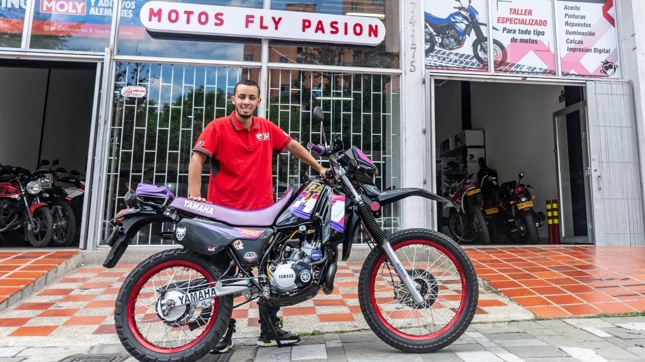 Yamaha DT 200 🤟  Como a Rata 🐀